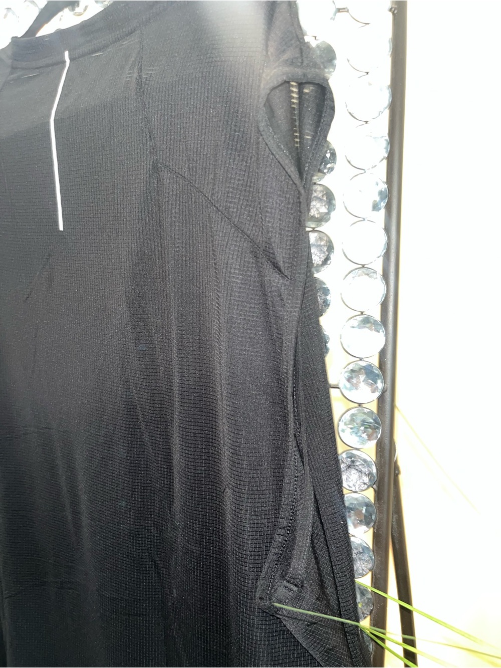 Russell Athletic Black Men’s Sleeveless Training Tank with White Piping - Picture 6 of 6